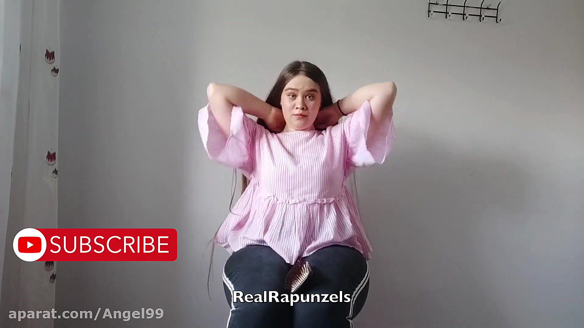 چالش موی بلند قسمت 176  موهای...