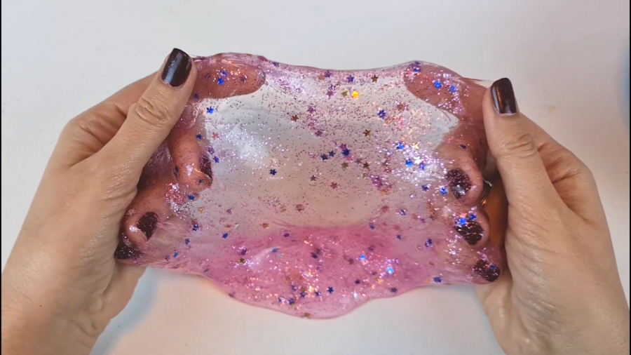 آموزش ساخت اسلایم اکلیلی