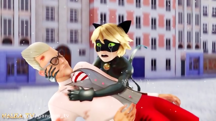 نبرد لیدی باگ با کله آژیری  ان...