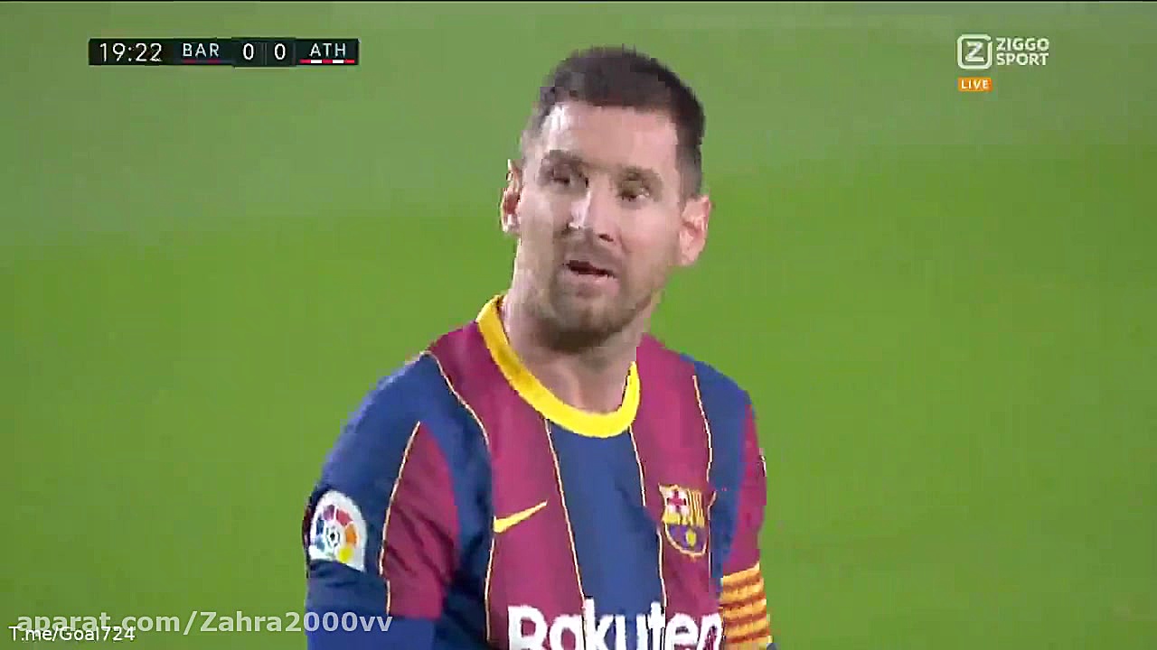 لیونل مسی به این میگن گل  ️لیو...