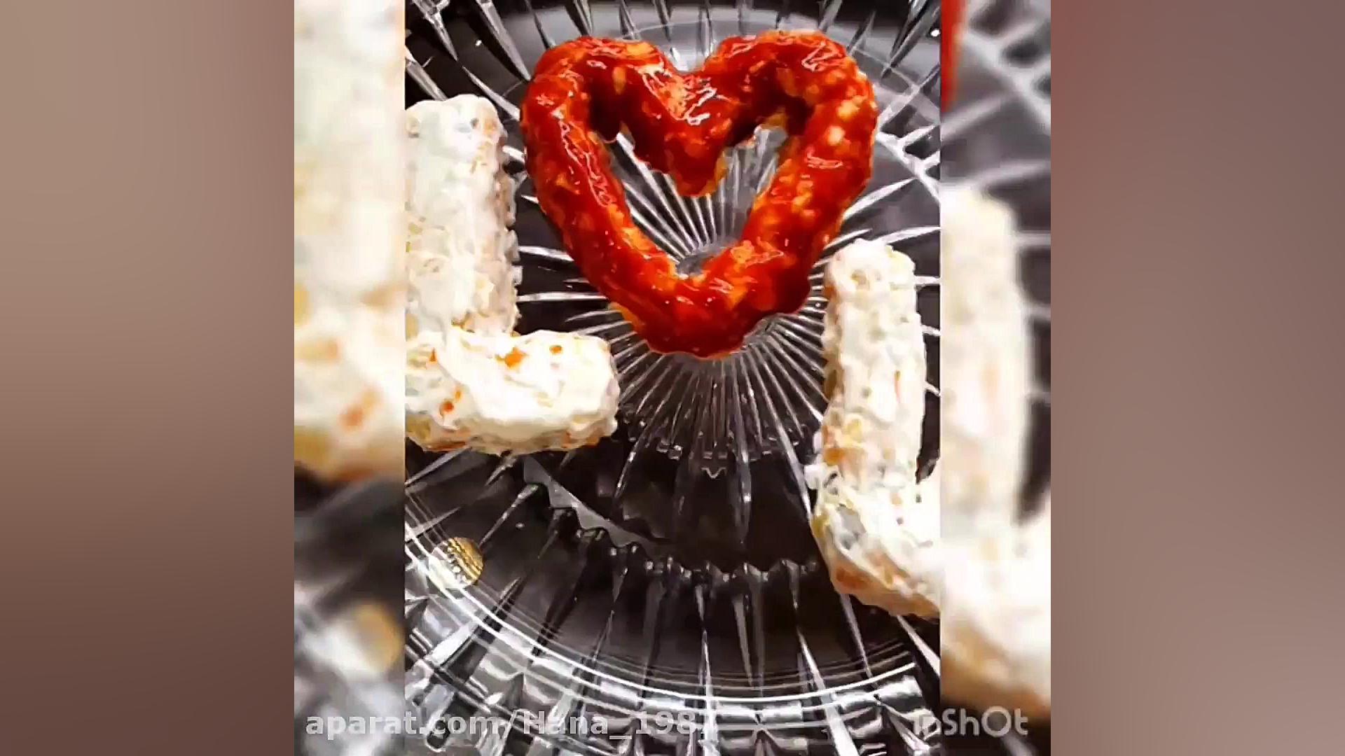 سالاد الویه ولنتاینی.