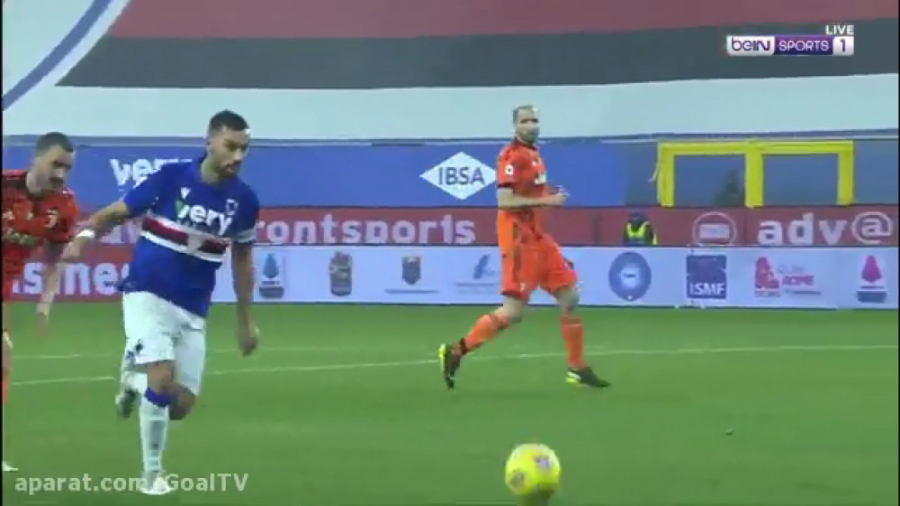 خلاصه بازی سمپدوریا و یوونتوس...