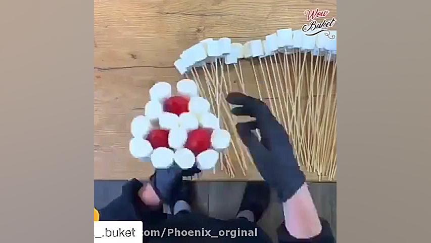 آموزش درست کردن دسته گل | کلیپ...