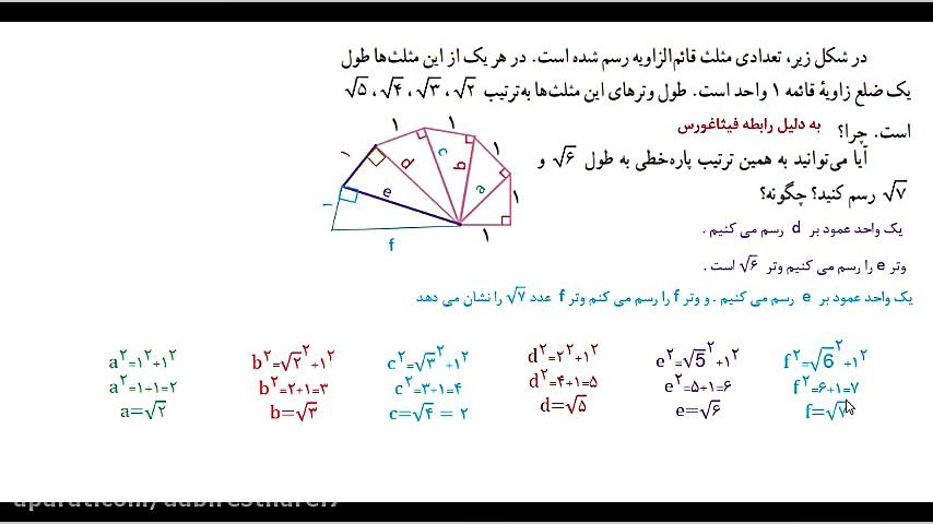 ریاضی هشتم فصل 7 درس 4 و 5 فعا...