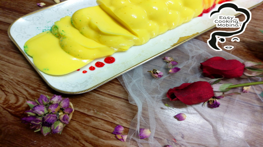 دسر زعفرانی بابافت فوق‌العاده...