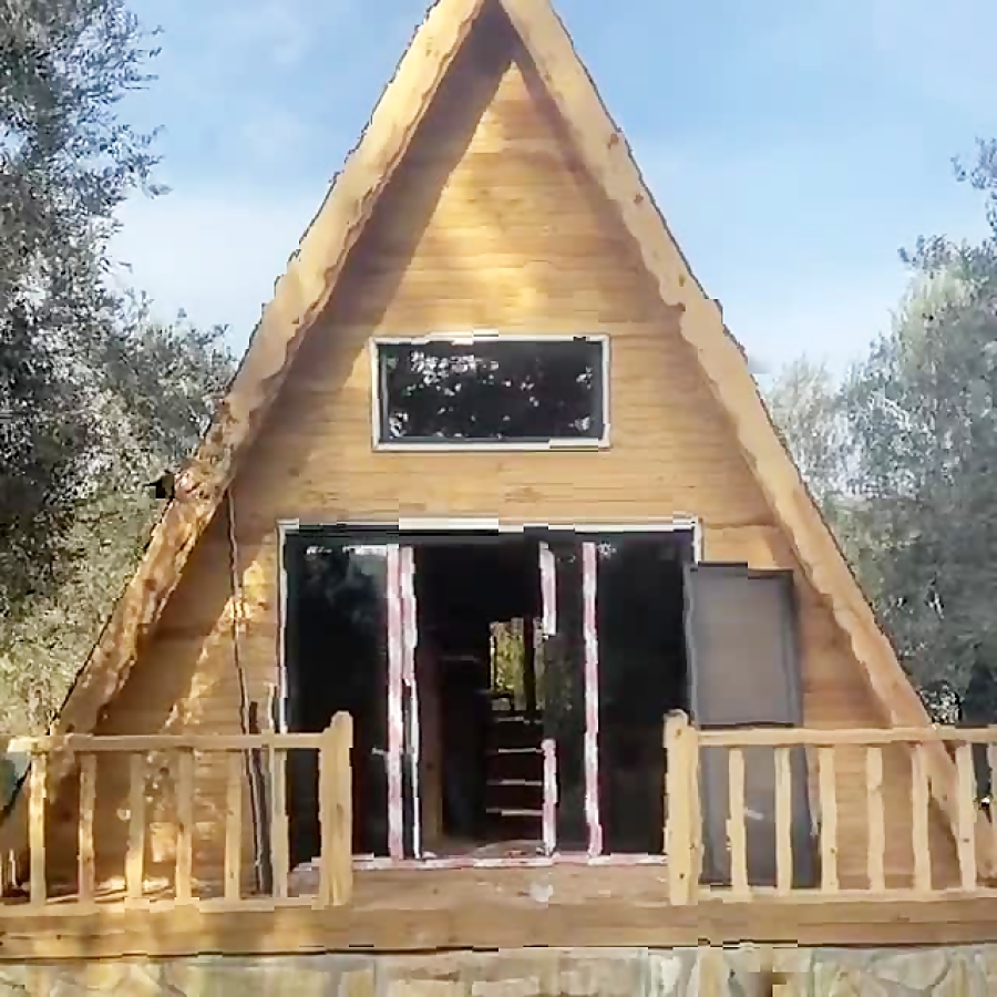 کلبه های چوبی