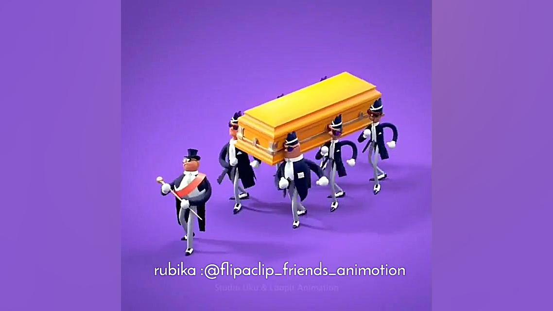 گیف انیمیشن رقص تابوت