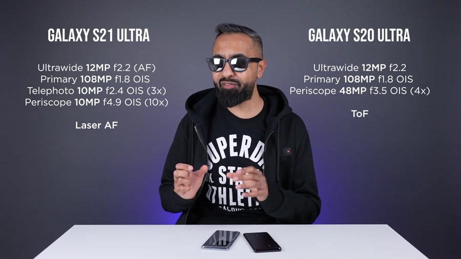 مقایسه دوربین گلکسی اس 21 التر...