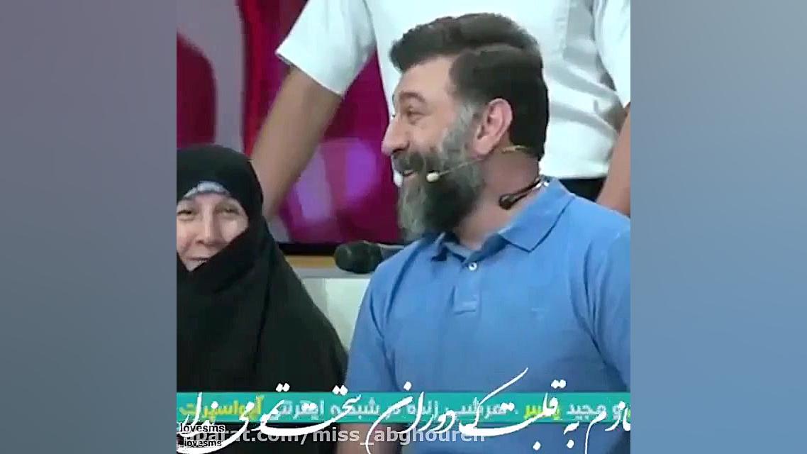 علی انصاریان و مادرش