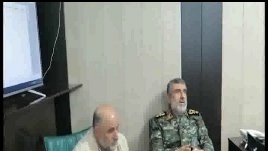 لحظه آغاز موشک باران پایگاه آم...