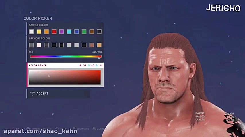 آموزش ساخت کریس جریکو در بازی...