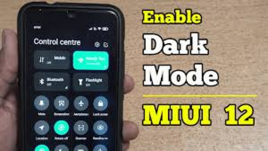 فعال کردن دارک مود &quot; Dark...