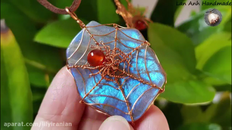 آموزش آویز عنکبوت روی تار عنکب...