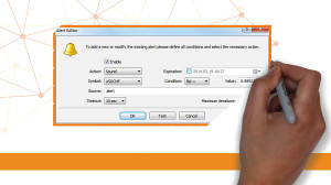 کار با پنجره ویرایش زنگ هشدار...