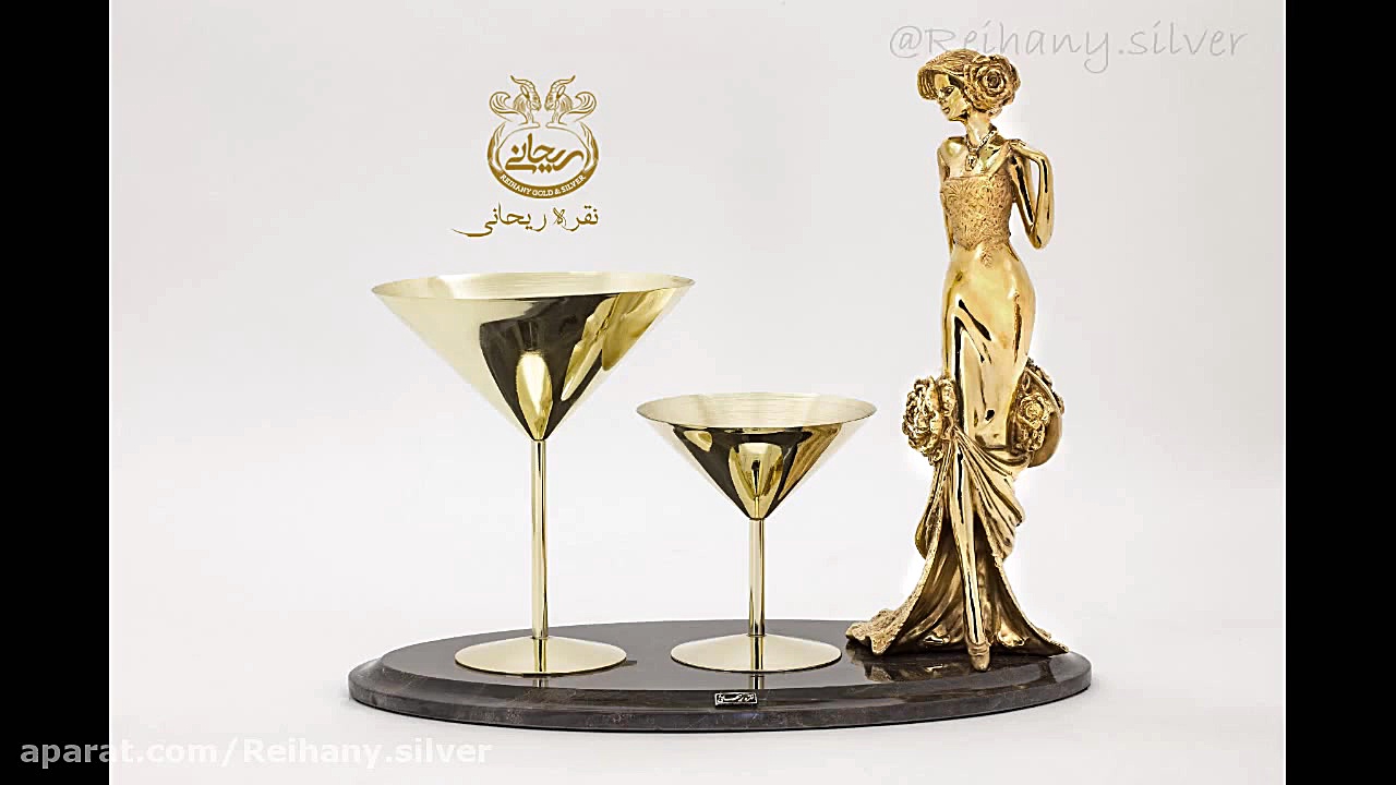 آینه وشمعدان عروس، ظروف کریستا...