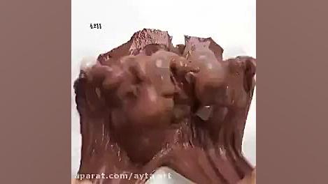 اسلایم شکلاتی کپی آزاد