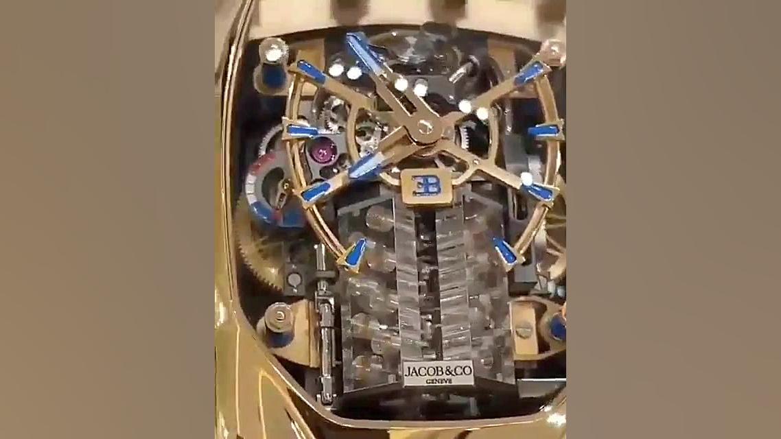 ساعت ساخت شرکت بوگاتی