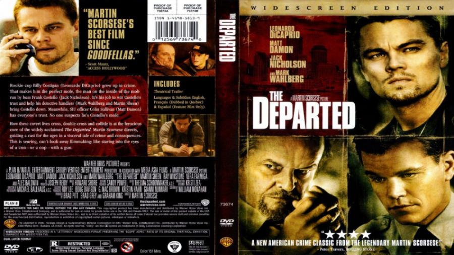 فیلم رفتگان The Departed جنایی...