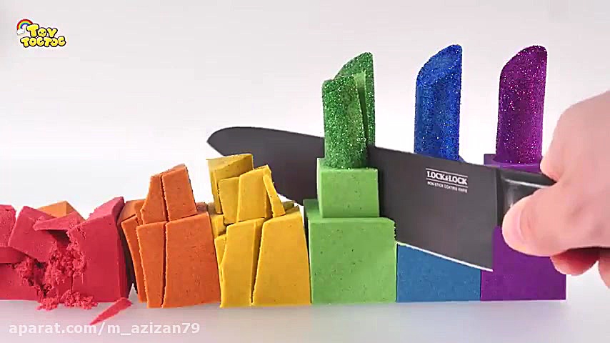 شن بازی کودکان  نحوه ساخت رژ ل...