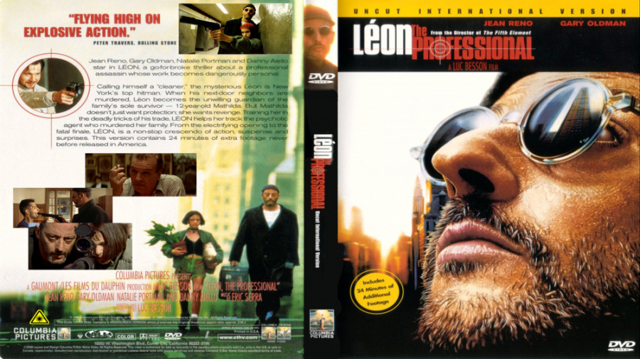 فیلم اکشن لئون حرفه ای The Professional زمان6786ثانیه