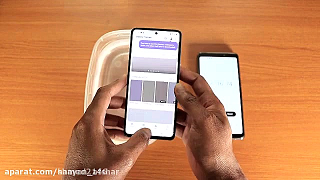 تست ضدآب بودن a51