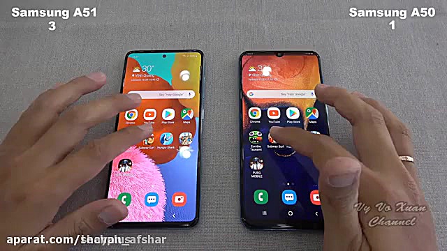  مقایسه a50باa51