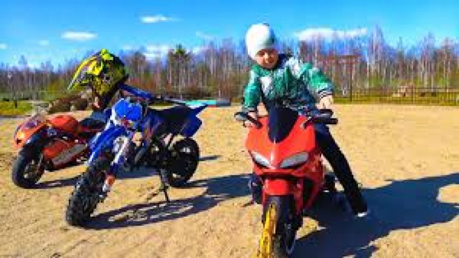 سنیا و بابایی  موتور سواری سنی...