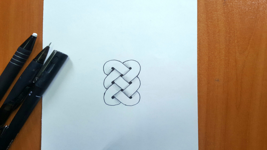 نشان گره چینی  علیرضا قزی