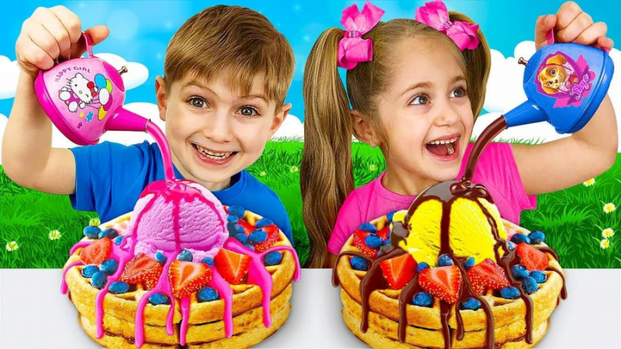 ساشا و آنیتا  شیرینی و تنقلات...