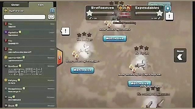 بهترین و خفن ترین وار در کلش ا...