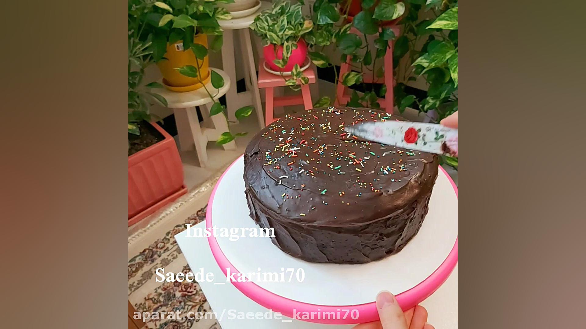 کیک دبل چاکلت