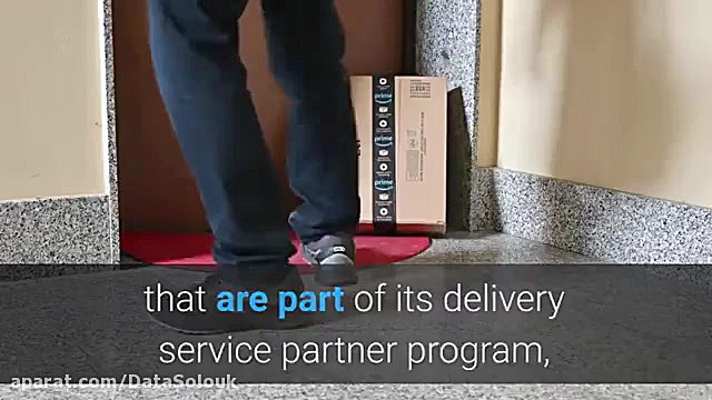 آمازون در تحویل کالا از دوربین...