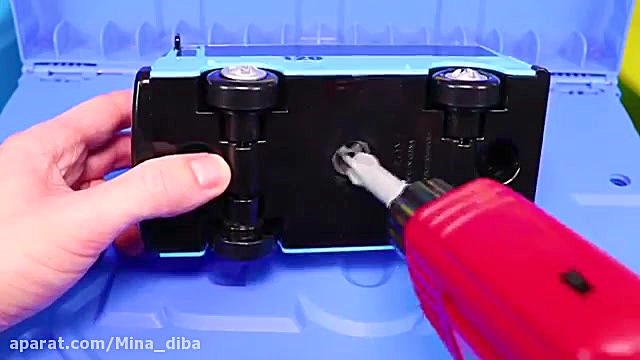 ماشین بازی کودکانه  واژگونی ات...