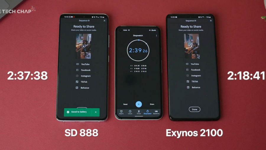 مقایسه گلکسی S21 اولترا نسخه ا...