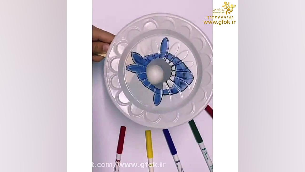 بازی و کاردستی انداختن توپ تو...