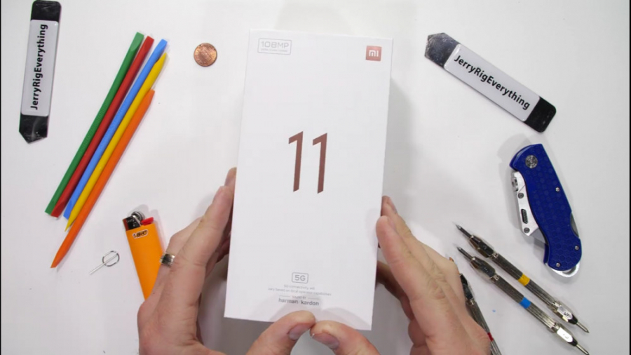 تست مقاومت گوشی شیائومی Mi 11