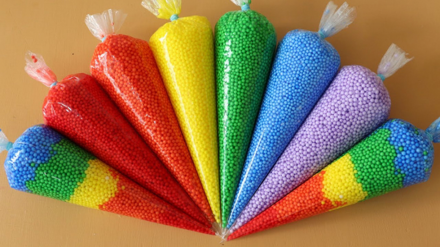 ساخت اسلایم کرانچی ^ ^ صدای اس...