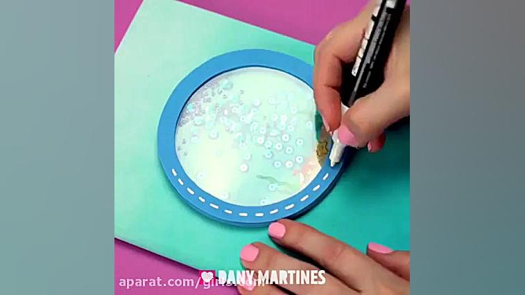 آموزش تزیین جلد دفتر با طرح در...