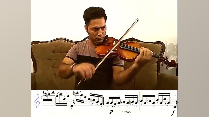 اتود ویولن violin etude