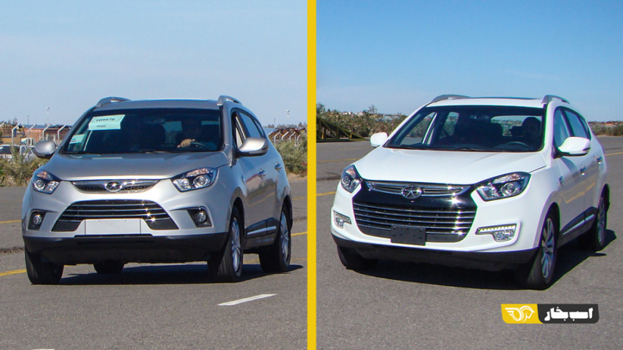 درگ جک S5 فیس لیفت با جک S5 ات...