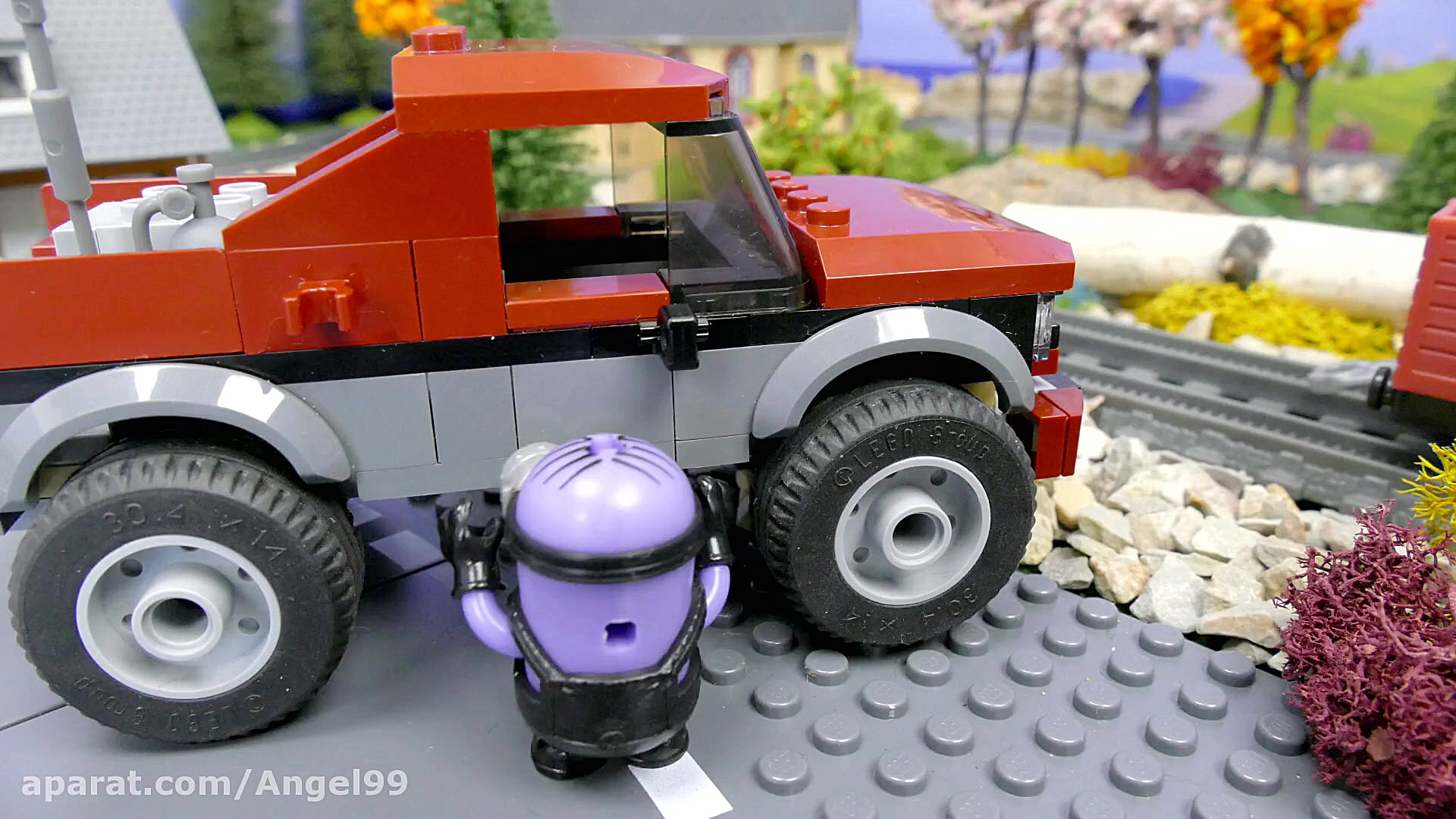 ماشین بازی قسمت 42  لگو پلیس...