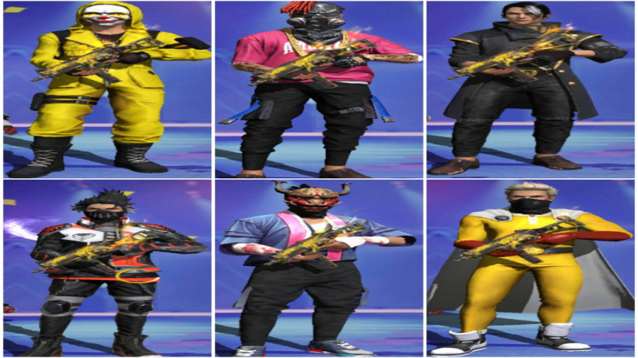 هک کردن لباس های فری فایر