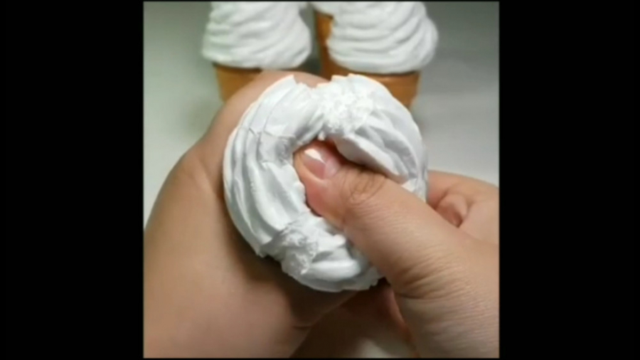 خمیر کلی بستنی قیفی