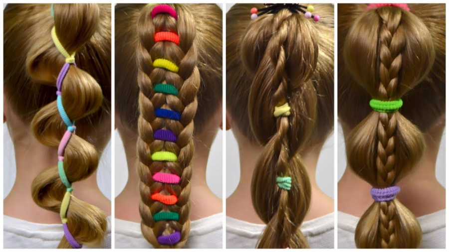 آموزش 4 مدل موی دخترانه