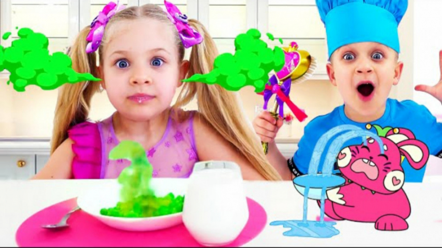 غذای جادویی دیانا و روما برای...