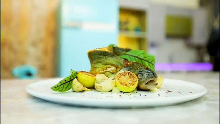 طرز تهیه ماهی کله قوچی