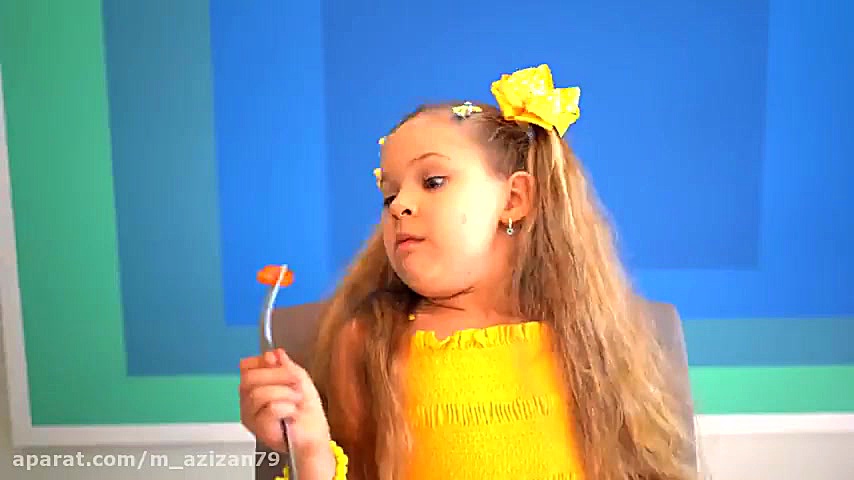 دیانا و روما  ماجرای خوردن غذا...