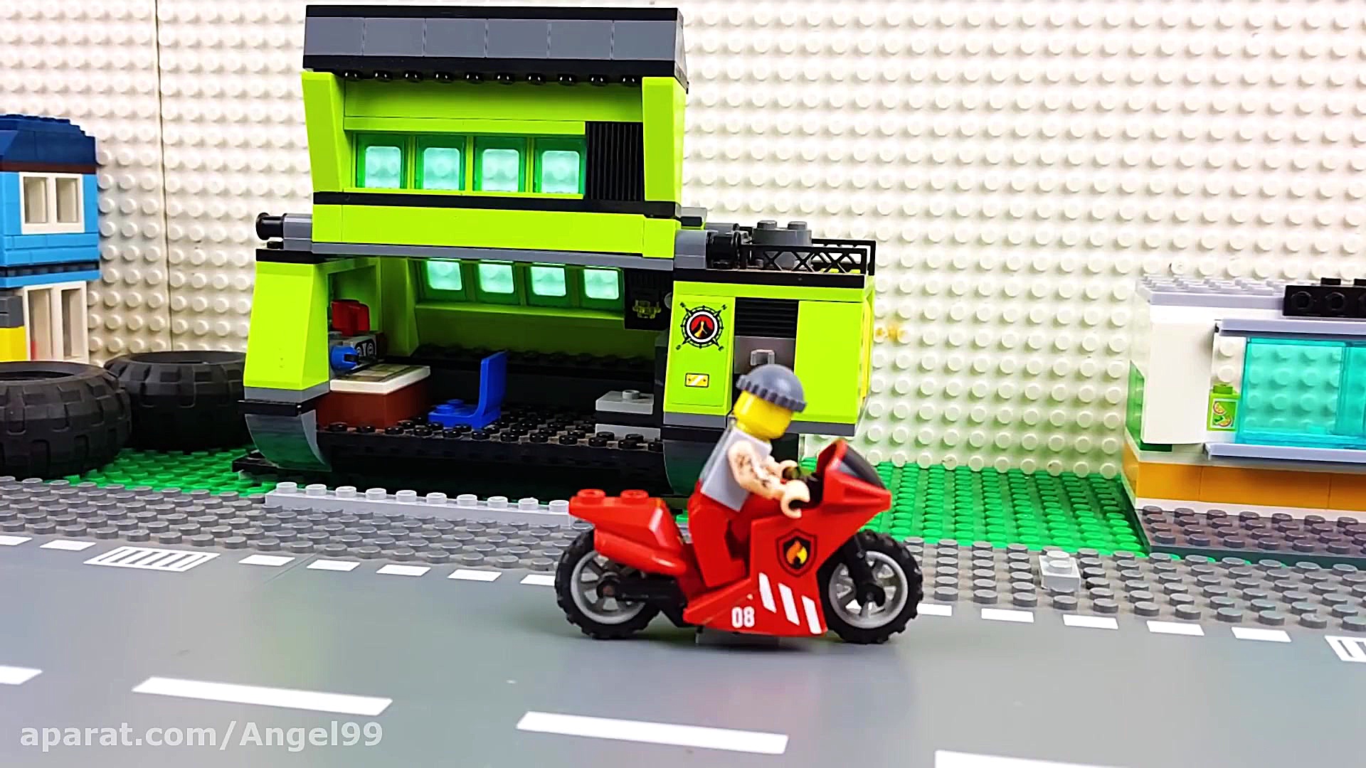 ماشین بازی ق 56  لگو بیل مکانی...