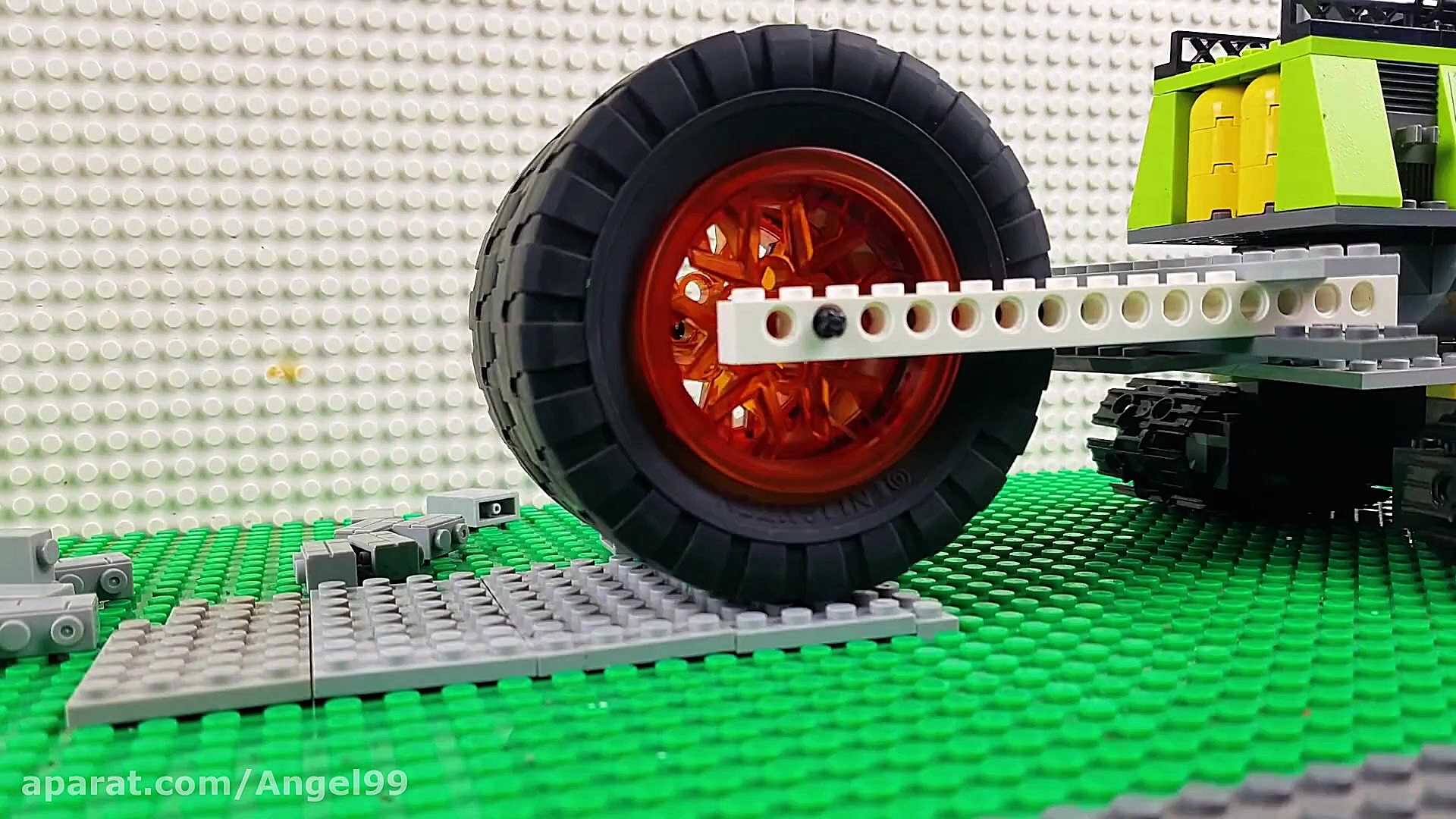 ماشین بازی قسمت 59  لگو میکسر...
