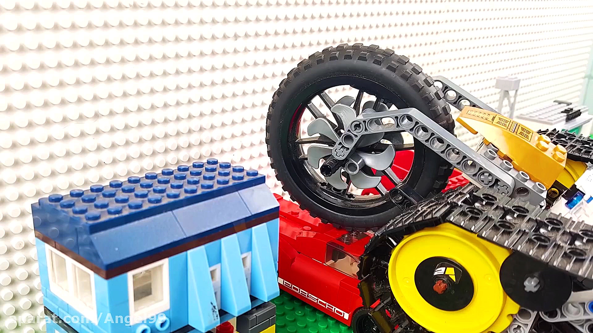 ماشین بازی قسمت 60  لگو ماشین...